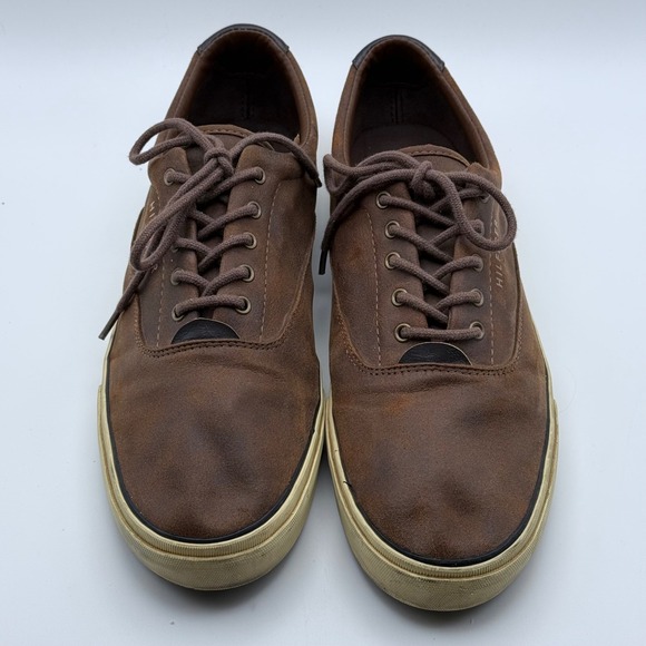 Tommy Hilfiger Helipo Brown Textile Low Top Sneakers Mens Size 12 - Picture 3 of 11